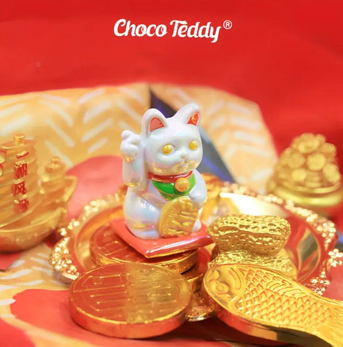 Mini Lucky Cat Mystery Box - Maneki Neko - main view - Choco-teddy