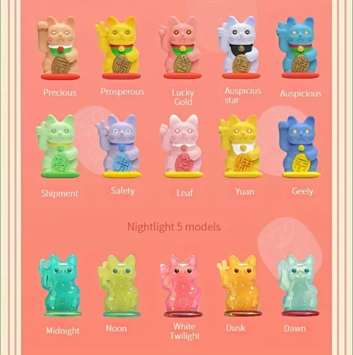 mini chat chanceux boite mystere