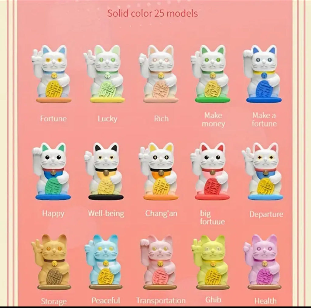 mini chat chanceux boite mystere