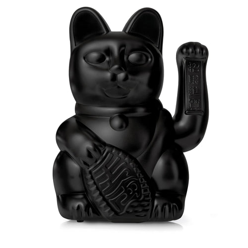 Grand Chat Chanceux Noir