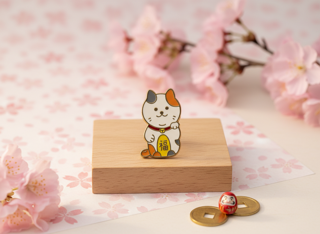 Lucky Cat Pin