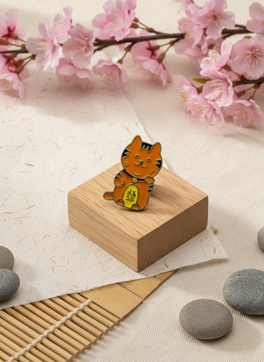 Lucky Cat Pin