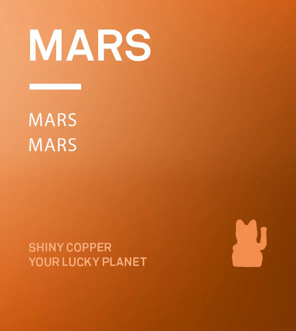 Chat Chanceux Cuivré Brillant - Cosmic Edition Mars
