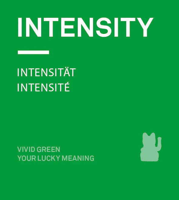 Mini Chat Chanceux Vert Vif