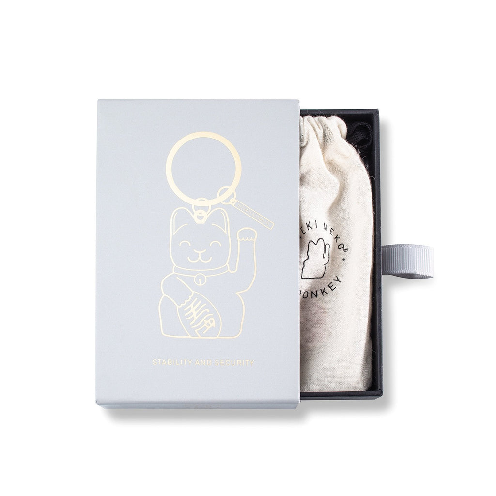 porte-cles-chat-chanceux-gris-donkey 