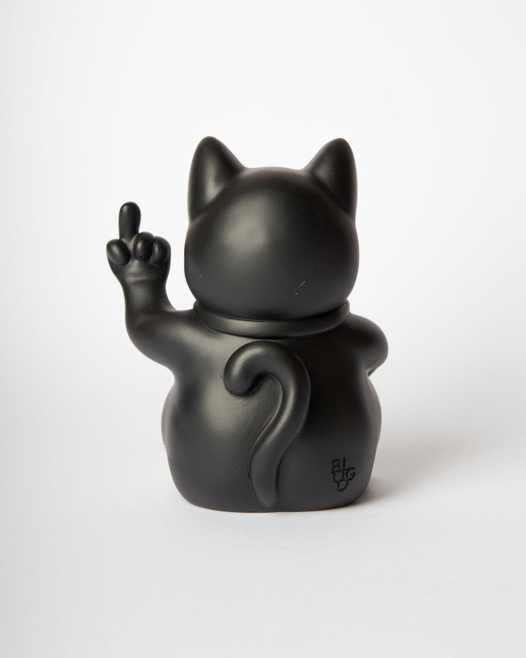 Chat Chanceux « Fuck » Noir