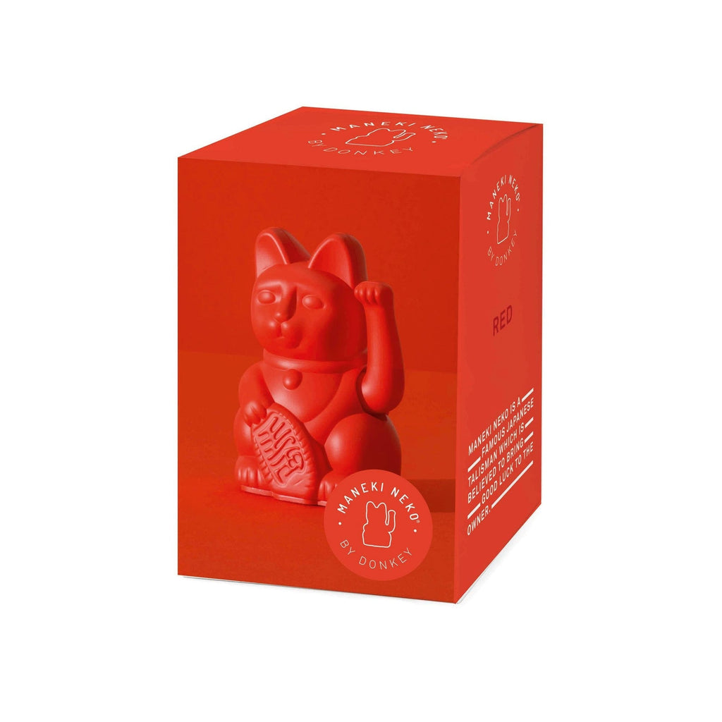 Mini Lucky Red Cat - the Lucky Cat