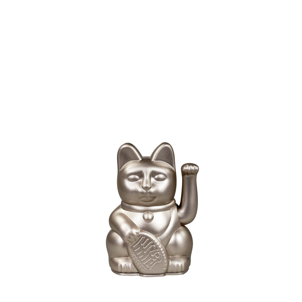 Mini Chat Chanceux Clair de Lune "Moonlight" - Maneki Neko - vue principale - Donkey