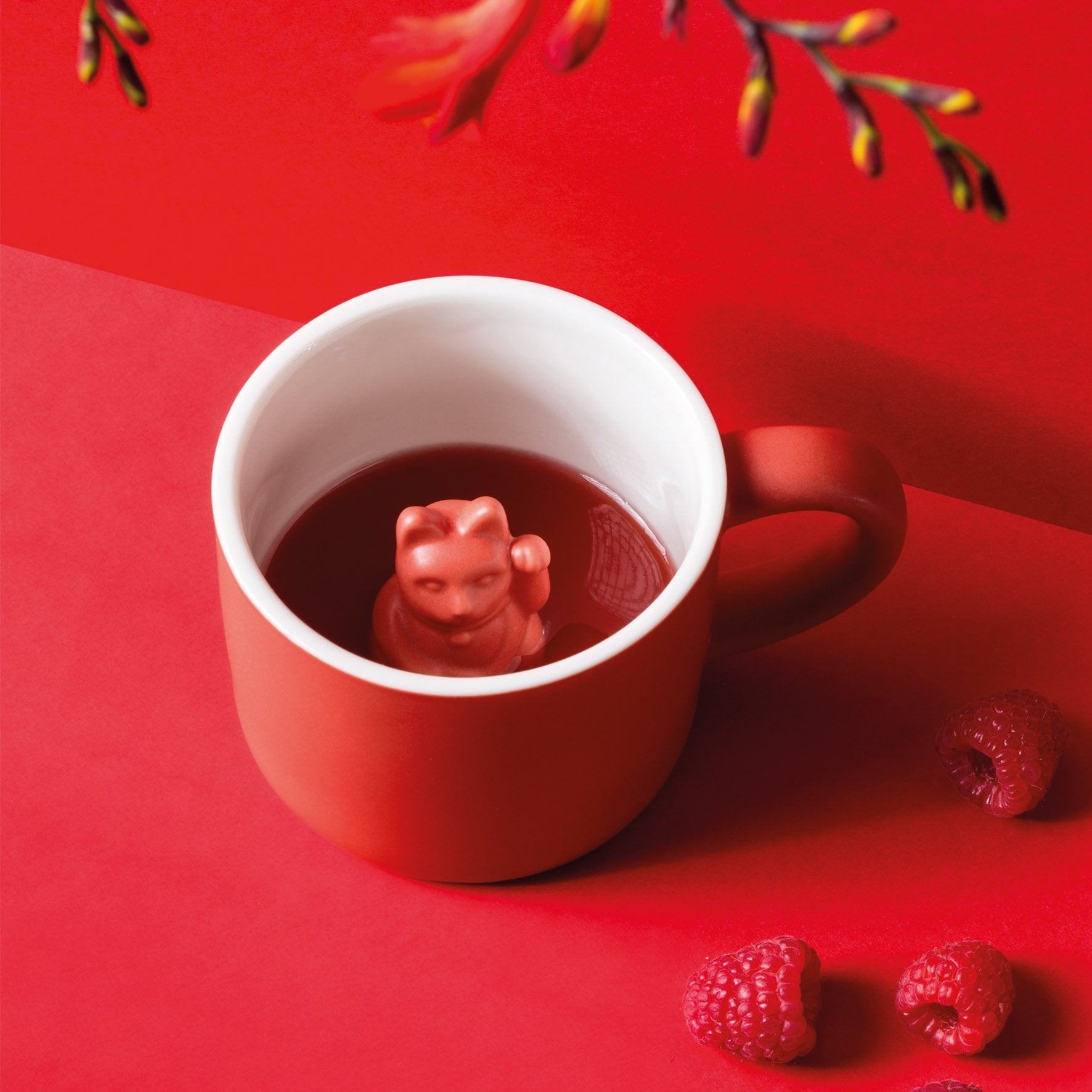 Mug Chat Chanceux Rouge - le Chat Chanceux