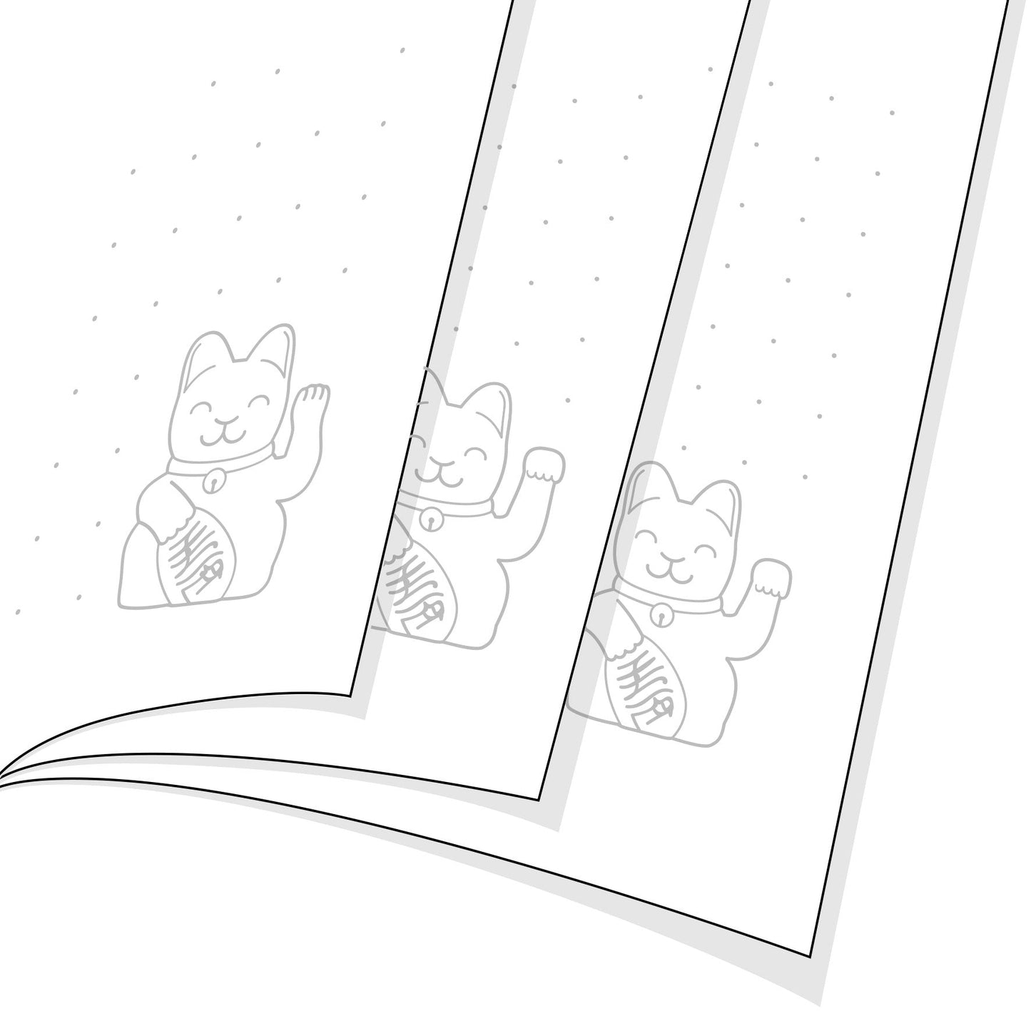 Notebook Chat Chanceux Rose - le Chat Chanceux