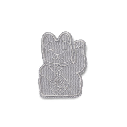 Patch Chat Chanceux Gris - le Chat Chanceux