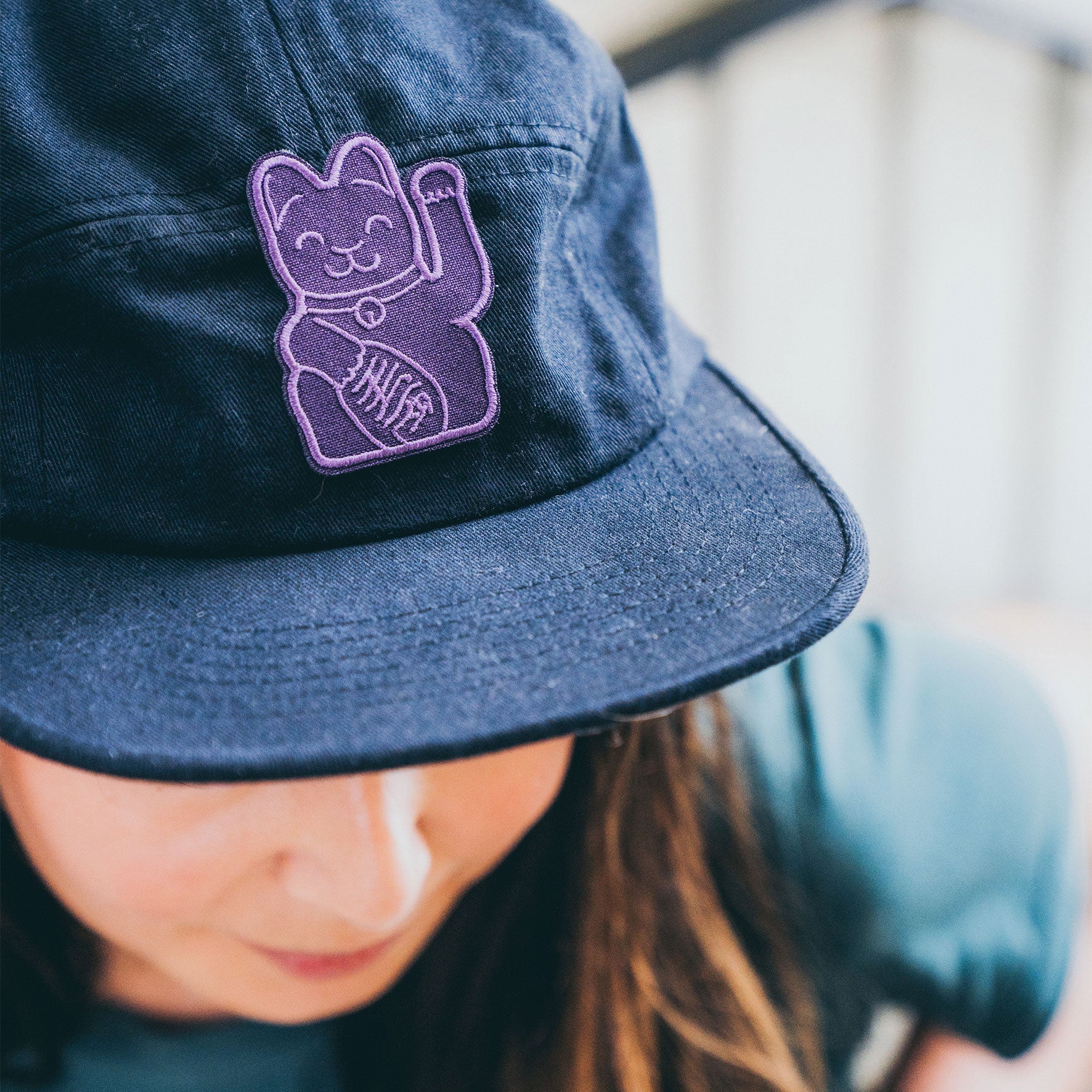 patch-chat-chanceux-violet-donkey 