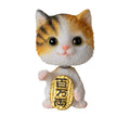 Figurine à Tête mobile Chat Chanceux - vue principale - Pacific Trading