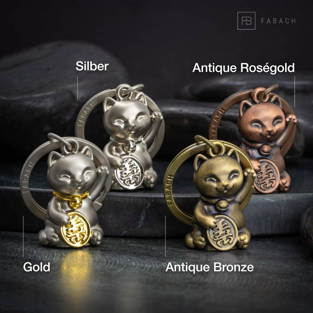 porte-cles-chat-chanceux-maneki-neko-fabach 