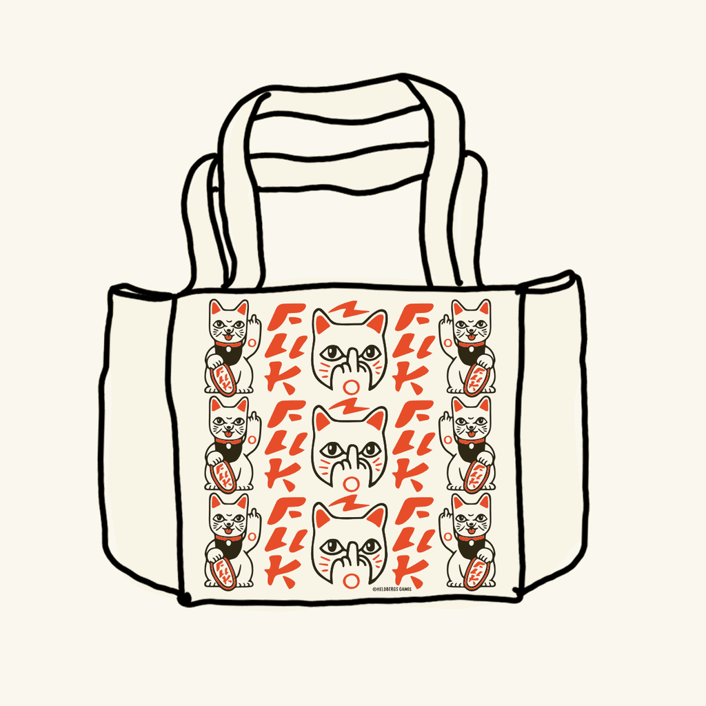 tote-bag-fuck-you-maneki-neko-heldbergs-games 