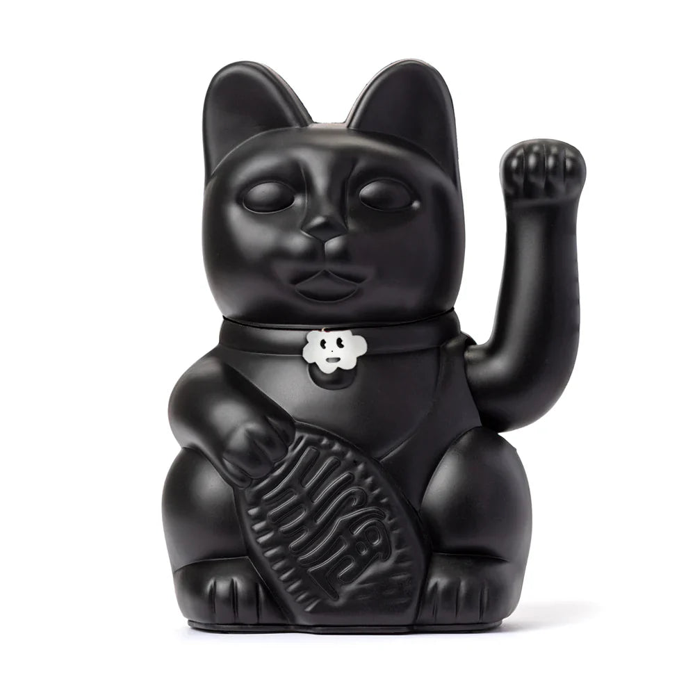 Black Lucky Cat Maneki Neko