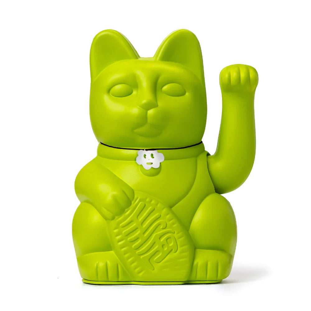 Glückliche Mojito Green Cat