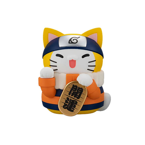Progetto Mega Gatto Nyaruto! - Maneki Neko, statuetta - vista laterale - Megahouse