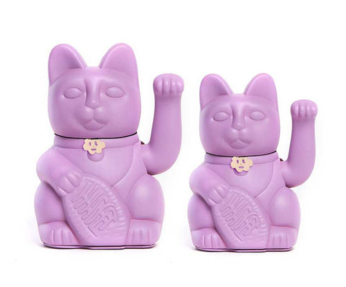 Purple Lucky Cat - Le cat Chanceux