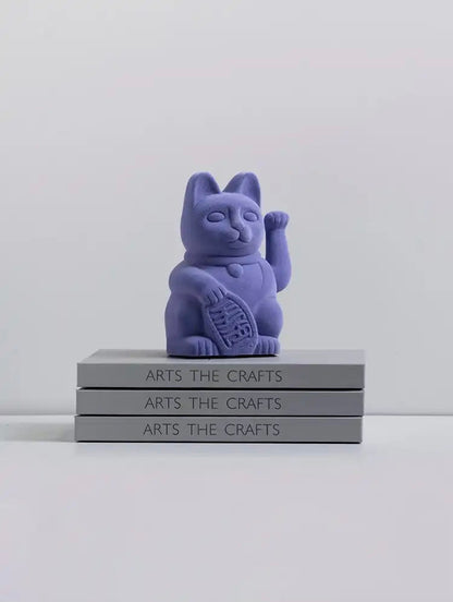 Chat Chanceux Violet Velours - le Chat Chanceux