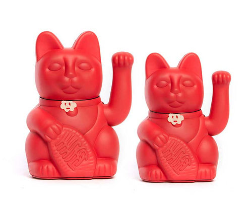 Gato de la Suerte Rojo Fraise - el Gato de la Suerte