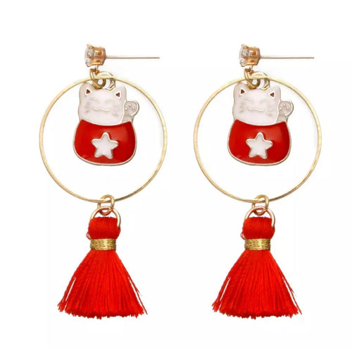 boucles-d-oreille-chat-chanceux-pompon-53024076-