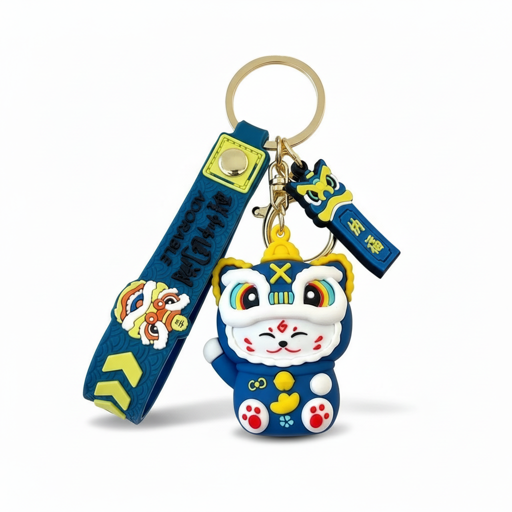 Lucky Cat key ring