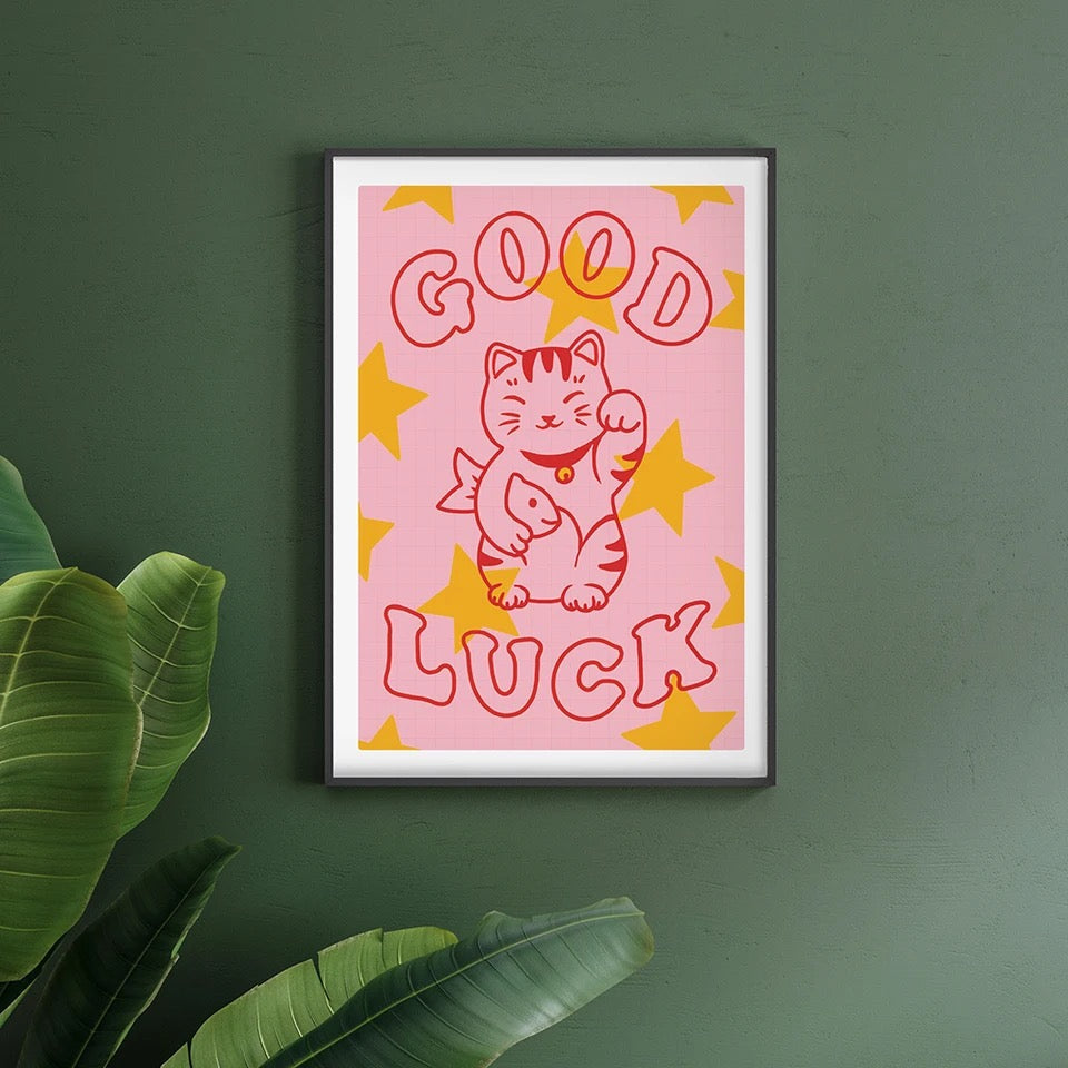 artprint-chat-chanceux-good-luck-lcc 