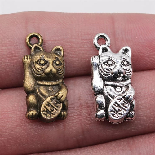 Charm Chat Chanceux - Maneki Neko - vue principale - Le-chat-chanceux