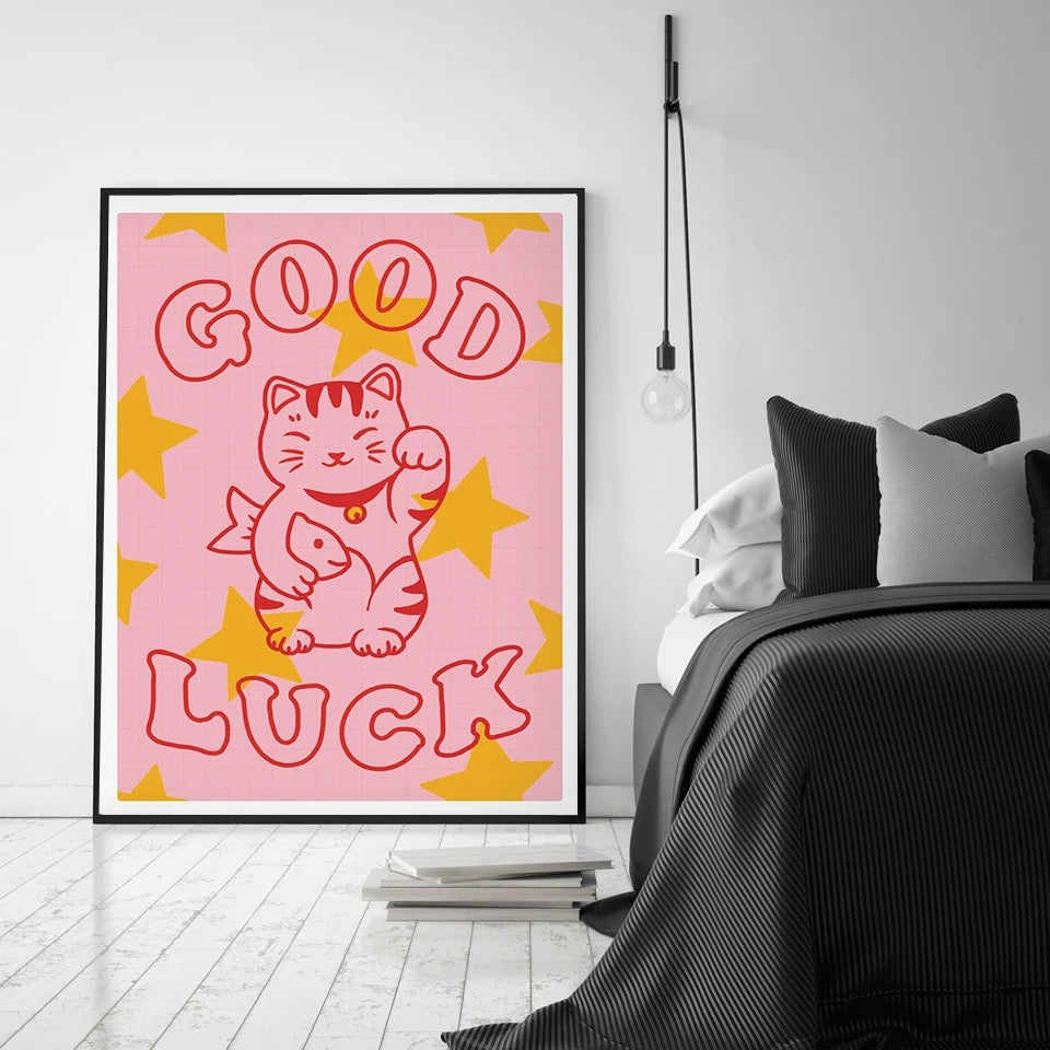 artprint-chat-chanceux-good-luck-lcc 