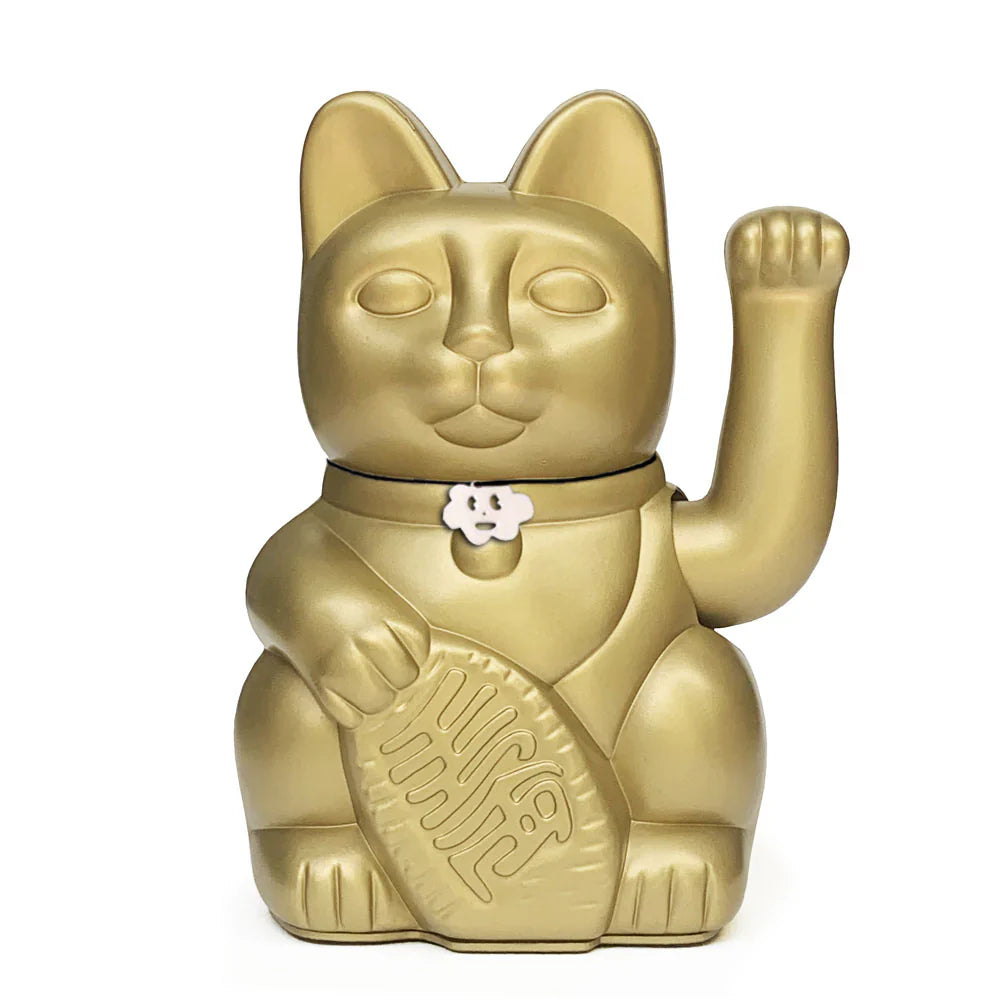 Glückskatze Gold