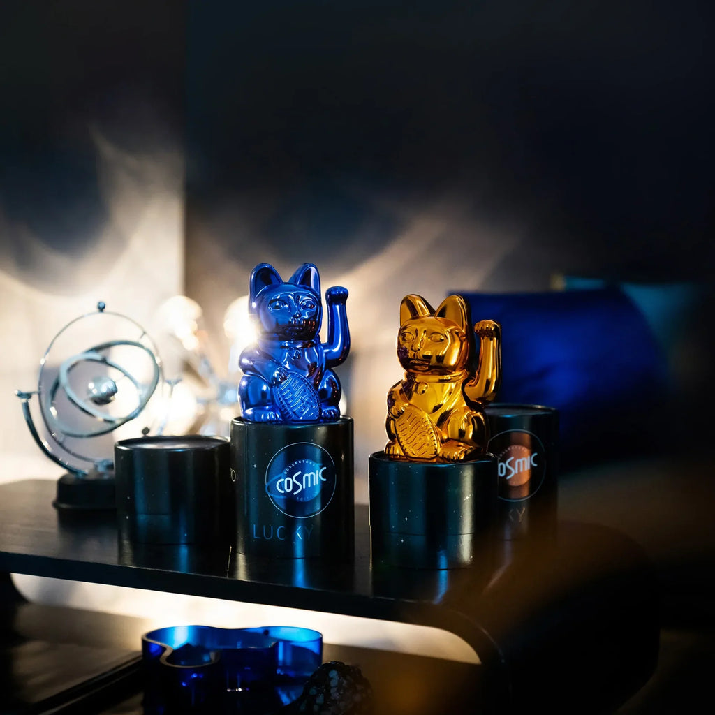 Chat Chanceux Cuivré Brillant - Cosmic Edition