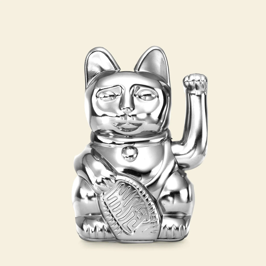 Gato de la Suerte Plateadoé Brillant - Cosmic Edition “Nova”