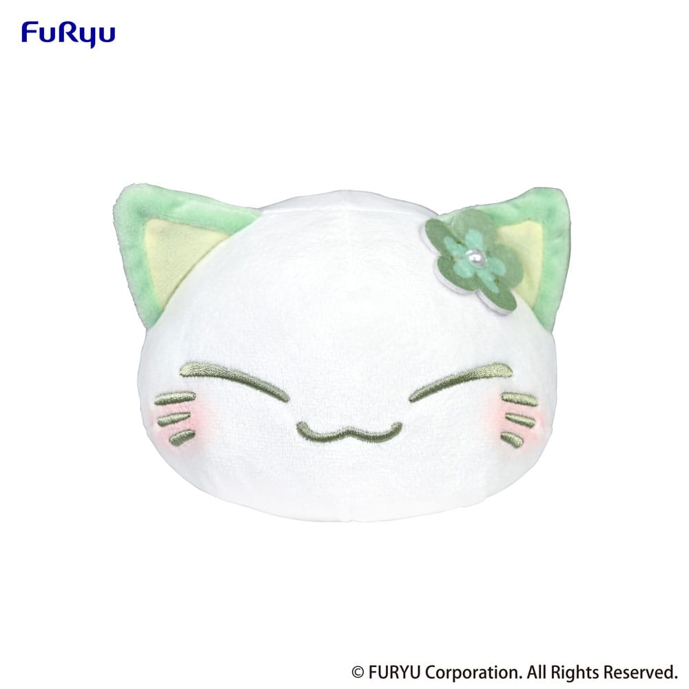 nemuneko-cat-peluche-green-18-cm-4582782362478-FRYU36247