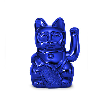 Chat Chanceux Bleu Brillant - Cosmic Edition Donkey | Maneki Neko Lucky Cat boutique