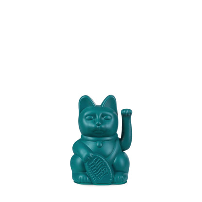 Mini Green Lucky Cat Maneki Neko