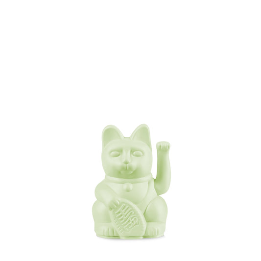 Mini gatto portafortuna verde chiaro