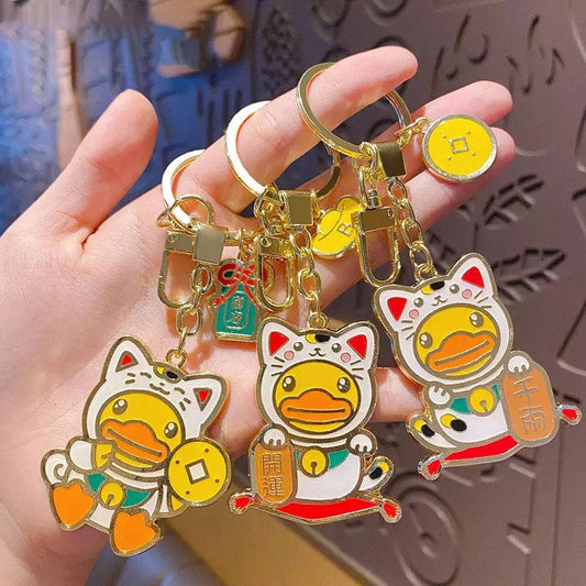 Keychain Lucky Chat Duck