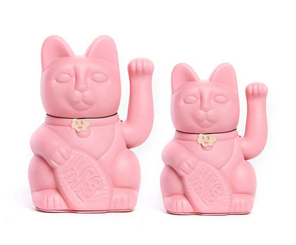 Chat Chanceux Rose Bubblegum Diminuto Cielo | Maneki Neko Lucky Cat boutique